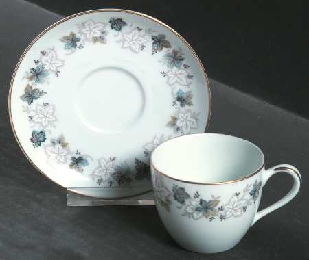 Valencia Flat Demitasse Cup & Saucer Set