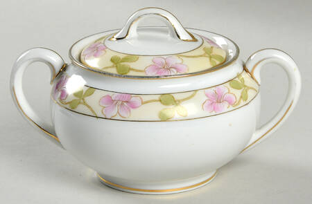 Valencia (Smooth Edge) Sugar Bowl & Lid