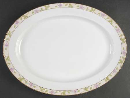 Valencia (Smooth Edge) 16" Oval Serving Platter