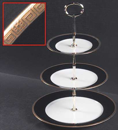 Valhalla 13 7/8"-14 1/4" 3-Tiered Serving Tray(DP,SP,BB) HC