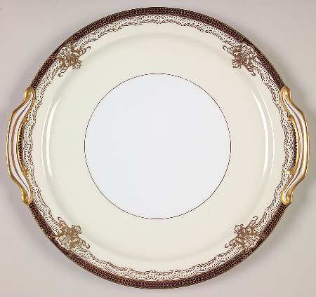 Valiere #4981 Handled Cake Plate