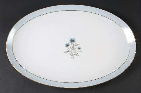 Vanessa 16" Oval Serving Platter
