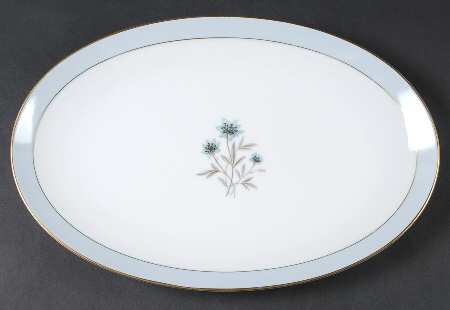 Vanessa 14" Oval Serving Platter