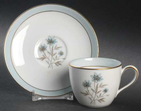 Vanessa Flat Demitasse Cup & Saucer Set