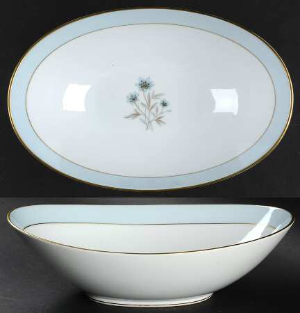 Vanessa 9" Oval Vegetable Bowl