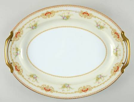 Vanessa 16" Oval Serving Platter
