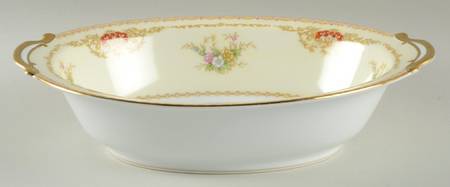 Vanessa 10" Oval Vegetable Bowl