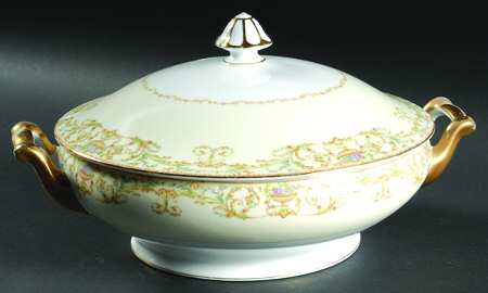 Vanity Round Covered Vegetable