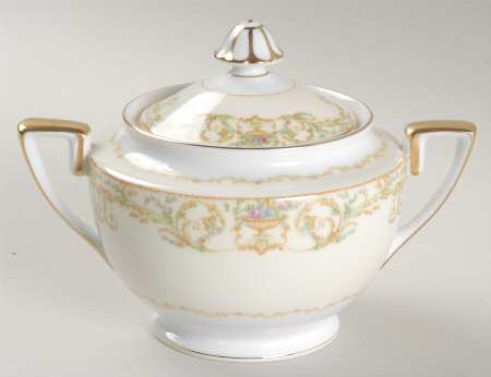 Vanity Sugar Bowl & Lid