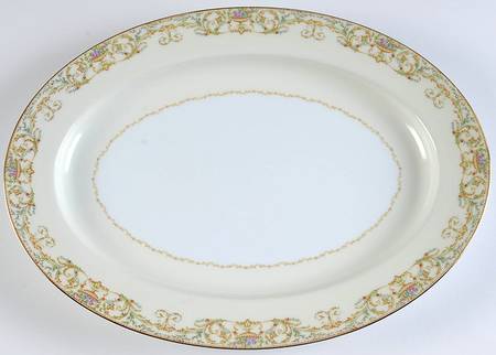 Vanity 16" Oval Serving Platter