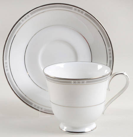 Van Orsdale Footed Cup & Saucer Set