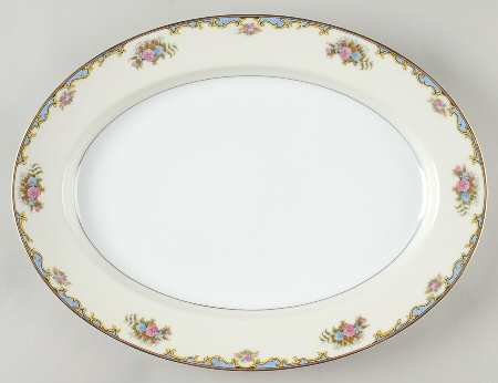 Vasona 13" Oval Serving Platter