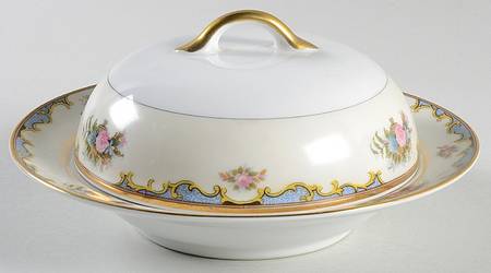 Vasona Round Covered Butter