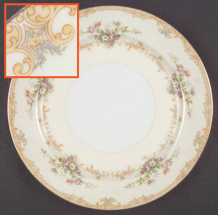Vendome (2 3 4" Design Border) by Noritake