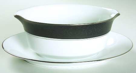 Venezia Gravy Boat with Attached Underplate