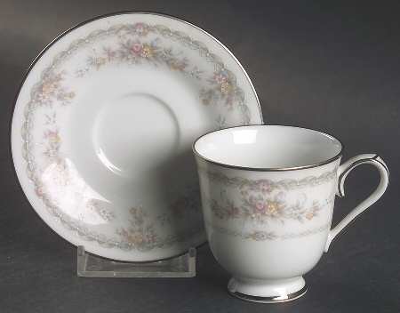 Veranda Footed Demitasse Cup & Saucer Set