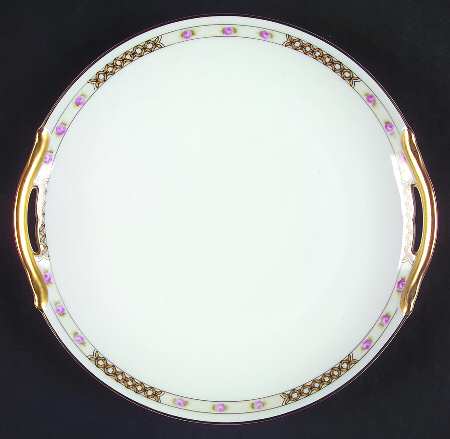 Verona (No #) Handled Cake Plate