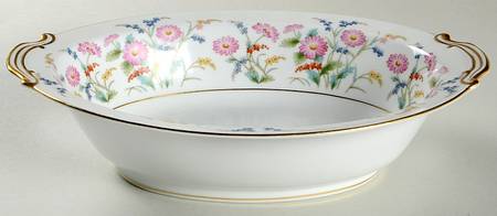 Veronica 10" Oval Vegetable Bowl