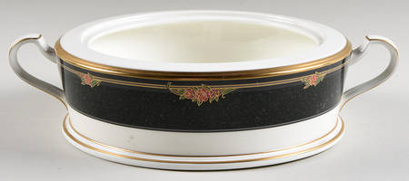 Venetian Rose Round Vegetable No Lid