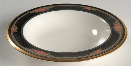 Venetian Rose Rim Fruit/Dessert (Sauce) Bowl