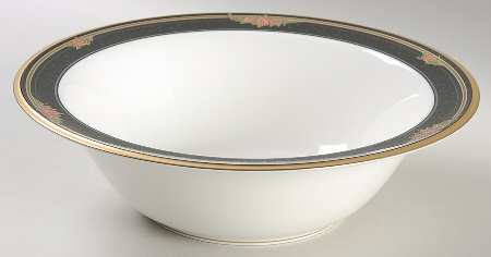 Venetian Rose 9" Round Vegetable Bowl