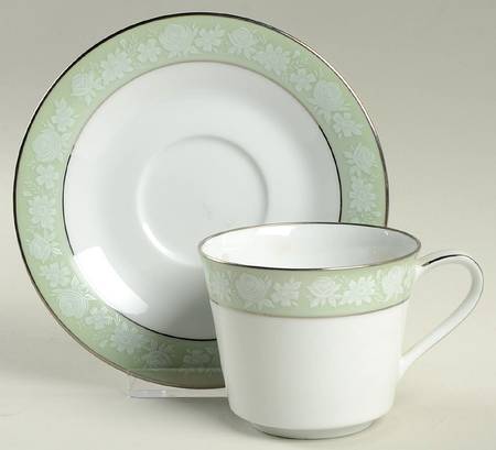 Vienne Footed Cup & Saucer Set