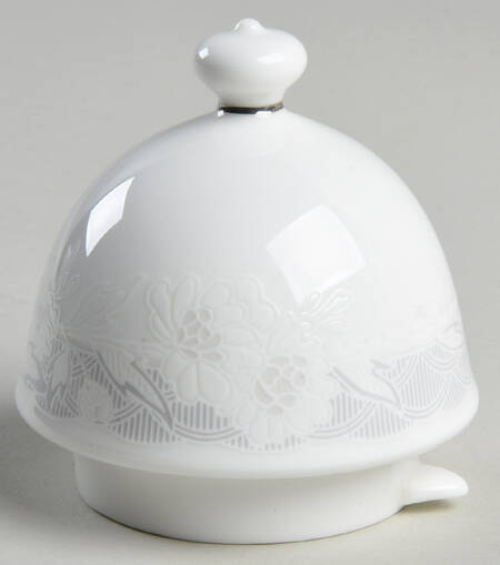 Victorian Lace Lid for Coffee Pot