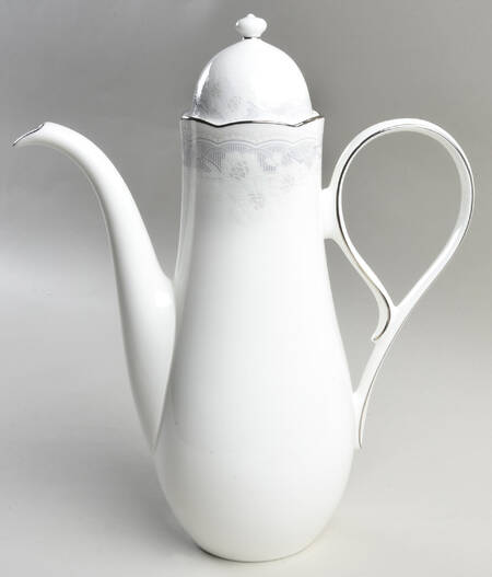 Victorian Lace Coffee Pot & Lid