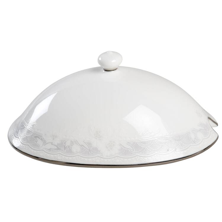 Victorian Lace Lid for Gravy Boat