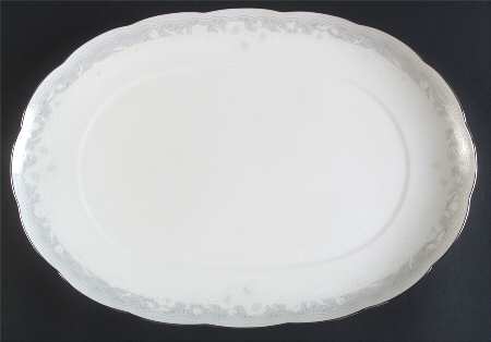Victorian Lace 16" Oval Serving Platter