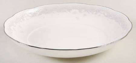 Victorian Lace Coupe Soup Bowl