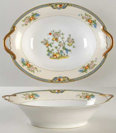 Vintonia 10" Oval Vegetable Bowl