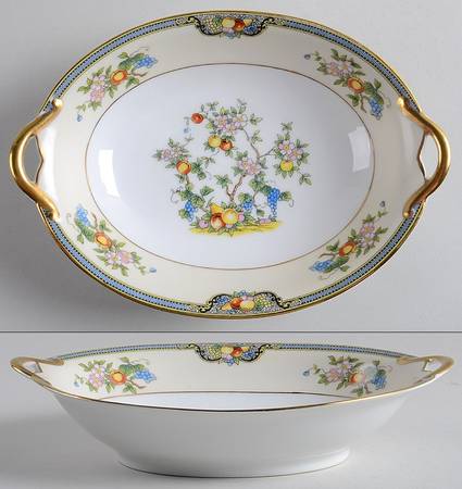 Vintonia 9" Oval Vegetable Bowl