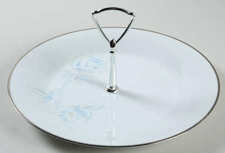 Virtue Round Serving Plate with Handle (DP)