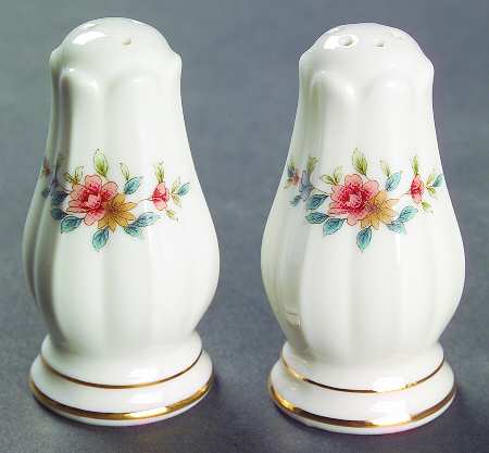 Vintage Rose Salt & Pepper Set