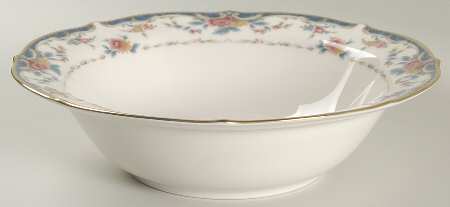 Vintage Rose 9" Round Vegetable Bowl