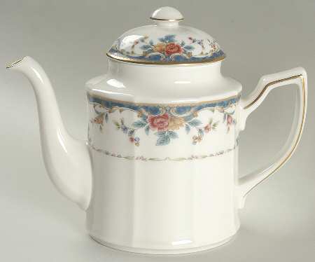 Vintage Rose Tea/Coffee Pot & Lid
