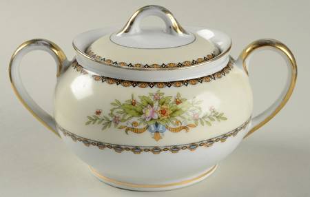 Visalia Sugar Bowl & Lid