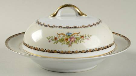 Visalia Round Covered Butter
