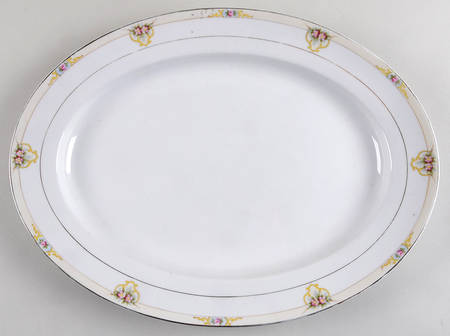 The Vitry 16" Oval Serving Platter