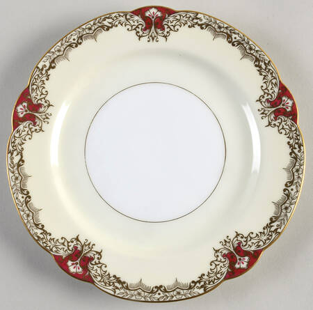 Vornay Red Salad Plate by Noritake
