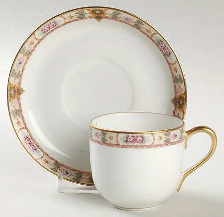 Wadleigh Flat Demitasse Cup & Saucer Set