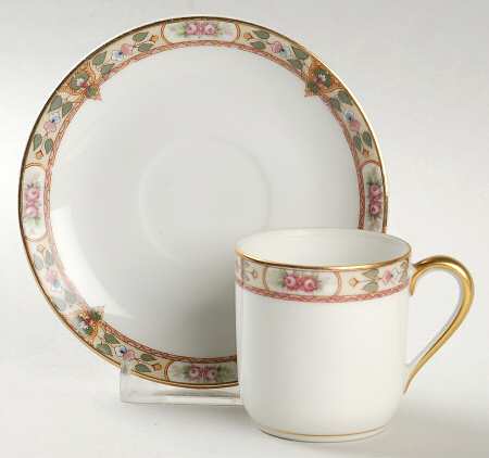 Wadleigh Flat Demitasse Cup & Saucer Set
