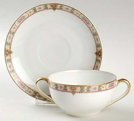 Wadleigh Flat Bouillon Cup & Saucer