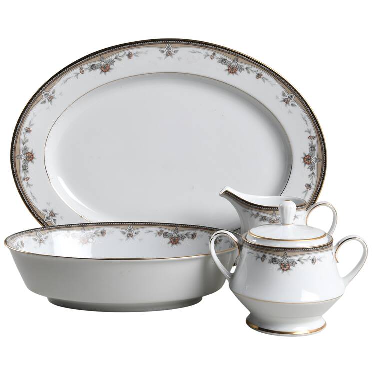 Walnut Hill 5 Piece Hostess Set