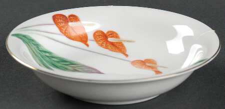 Waikiki (Gold Trim) Fruit/Dessert (Sauce) Bowl