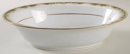 Warrington 10" Oval Vegetable Bowl by Noritake