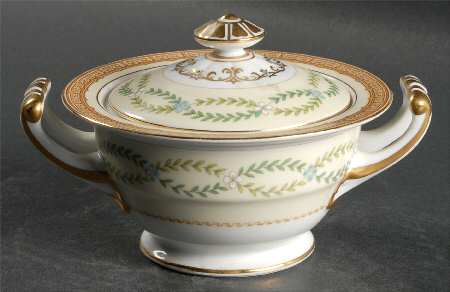 Watteau Sugar Bowl & Lid
