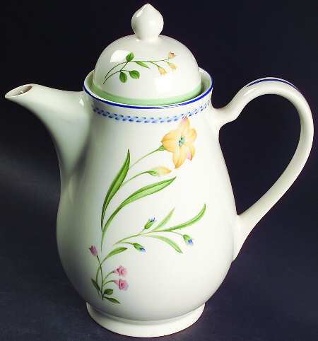 Watergreen Tea/Coffee Pot & Lid
