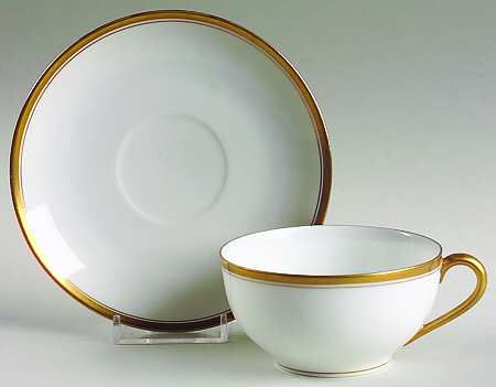 Waverly Flat Cup & Saucer Set